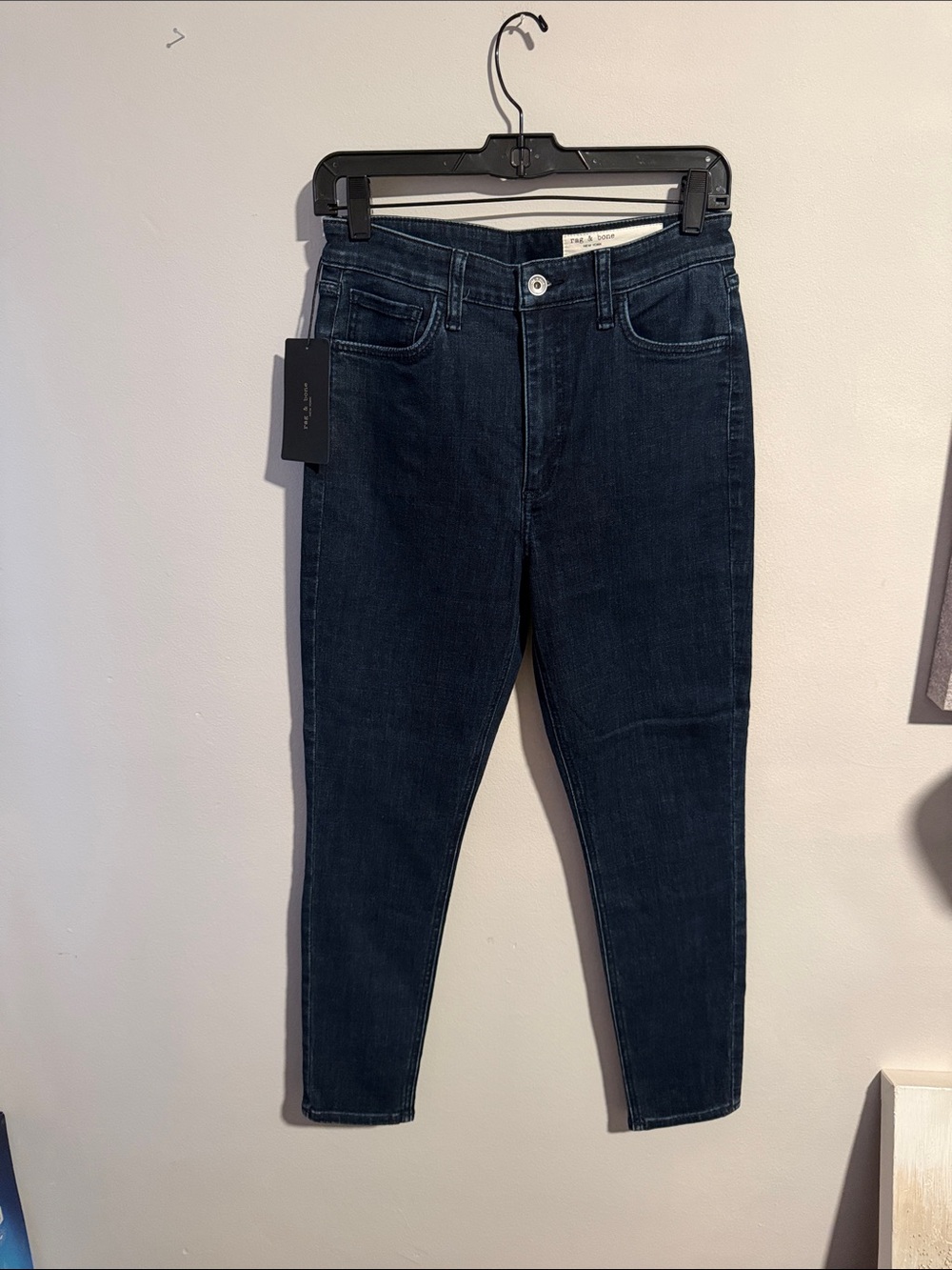 Rag & Bone Tine High Rise Ankle Skinny jeans - size 27 BRAND NEW